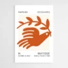 Affiche Matisse Oiseau Orange 1 1.webp