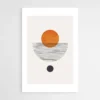tableau abstrait beige et orange 1 1.webp