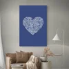 tableau abstrait coeur decoration 1.webp