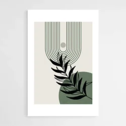 tableau abstrait feuille vert pastel 1 1.webp