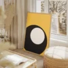 tableau abstrait jaune salon boheme 1.webp