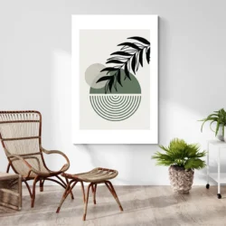 tableau abstrait vert pastel decoration contemporaine 1.webp