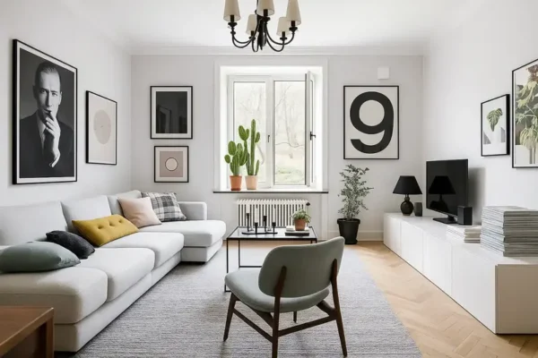 Comment aménager un petit salon avec des tableaux Comment aménager un petit salon avec des tableaux