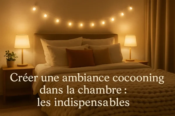 Creer une ambiance cocooning dans la chambre les indispensables