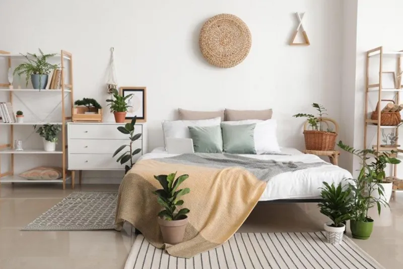 chambre style scandinave