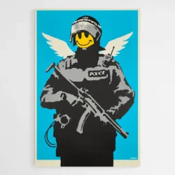 Tableau Banksy Police 1