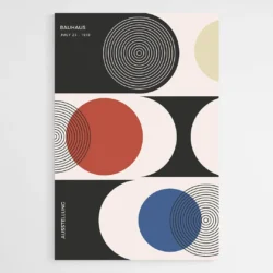 affiche bauhaus rouge et bleue 1 1.webp