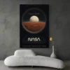 affiche nasa retro salon moderne gris 1.webp