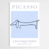 affiche picasso chien bleue 1 1.webp