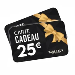 carte cadeaux 25