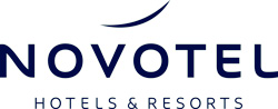 Décoration entreprise novotel logo