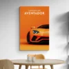 tableau aventador salle a manger 1.webp