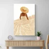 tableau boheme chic salon bois 1.webp