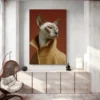 tableau chat fashion salon blanc 1.webp