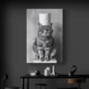 tableau chat gris bureau noir 1.webp
