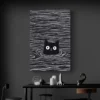 tableau chat original bureau noir 1.webp