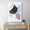 tableau couleur design salon bois