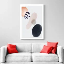 tableau design couleur pastel canape