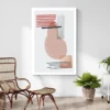 tableau design couleur salon plante
