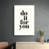 tableau do it for you mur sombre 1.webp