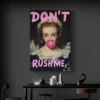 tableau don t rush me bureau noir 1.webp