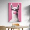 tableau lama salle a manger 1.webp