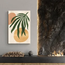 Tableau Style Minimaliste salon pierre