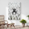 tableau moutons salon plante 1.webp