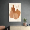 tableau nature morte terracotta mur sombre 1.webp