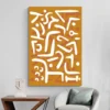 tableau paul klee orange mur blanc 1.webp