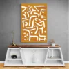 tableau paul klee orange salon gris 1.webp