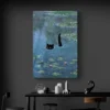 tableau peinture chat noir bureau noir 1.webp