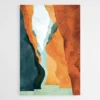 tableau peinture paysage abstrait 1