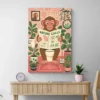 tableau singe wc salon bois 1.webp
