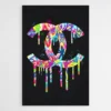 tableau street art chanel 1