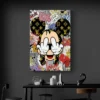 tableau street art disney bureau noir 1.webp