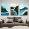 tableau triptyque paysage 26