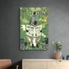 tableau zebre wc mur sombre 1.webp