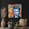 tableau20david20bowie20street20art mur noir.webp