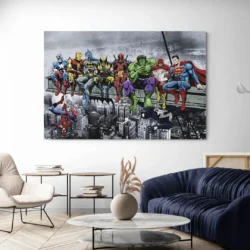 tableau20marvel20vintage mur blanc.webp