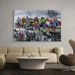 tableau20marvel20vintage salon taupe.webp