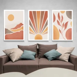 triptyque abstrait 28