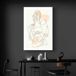 Dessin Femme moderne portrait 2 3 4.webp