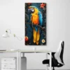 Grand Tableau Perroquet portrait 1 2 3.webp