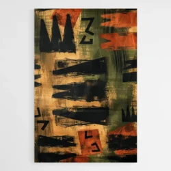 Tableau Africain Abstrait 1.webp