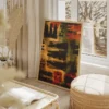 Tableau Africain Abstrait portrait 2 3 2.webp