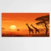 Tableau Africain Girafes 1.webp