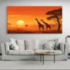 Tableau Africain Girafes paysage 2 1 3.webp