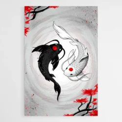 Tableau Carpes Japonaises 1.webp