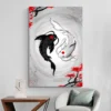 Tableau Carpes Japonaises portrait 2 3 4.webp